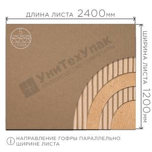 Гофролист 2400*1200 П-32